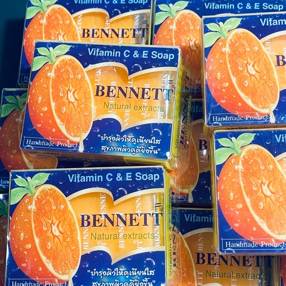 13x Bennett Vitamin C&E Soap Thai Handmade Product Natural Extracts Herbal Oil - Picture 3 of 7